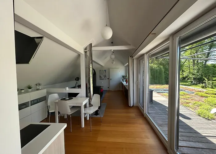 Modernes Gartenatelier Am Muehlenfliess דירה סטורקאו