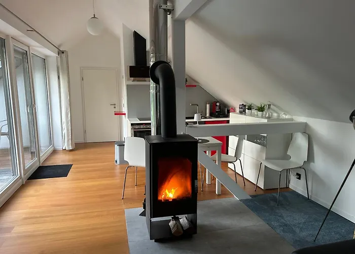 Modernes Gartenatelier Am Muehlenfliess דירה סטורקאו