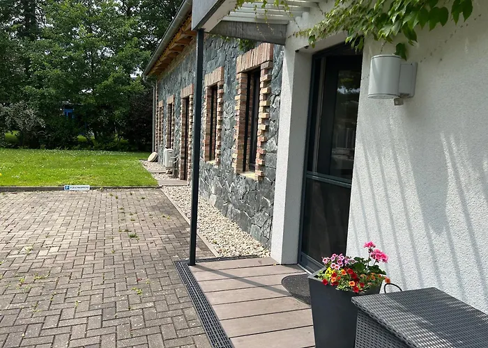 Modernes Gartenatelier Am Muehlenfliess דירה סטורקאו